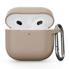Airpods 4 Silikone Cover - Beige