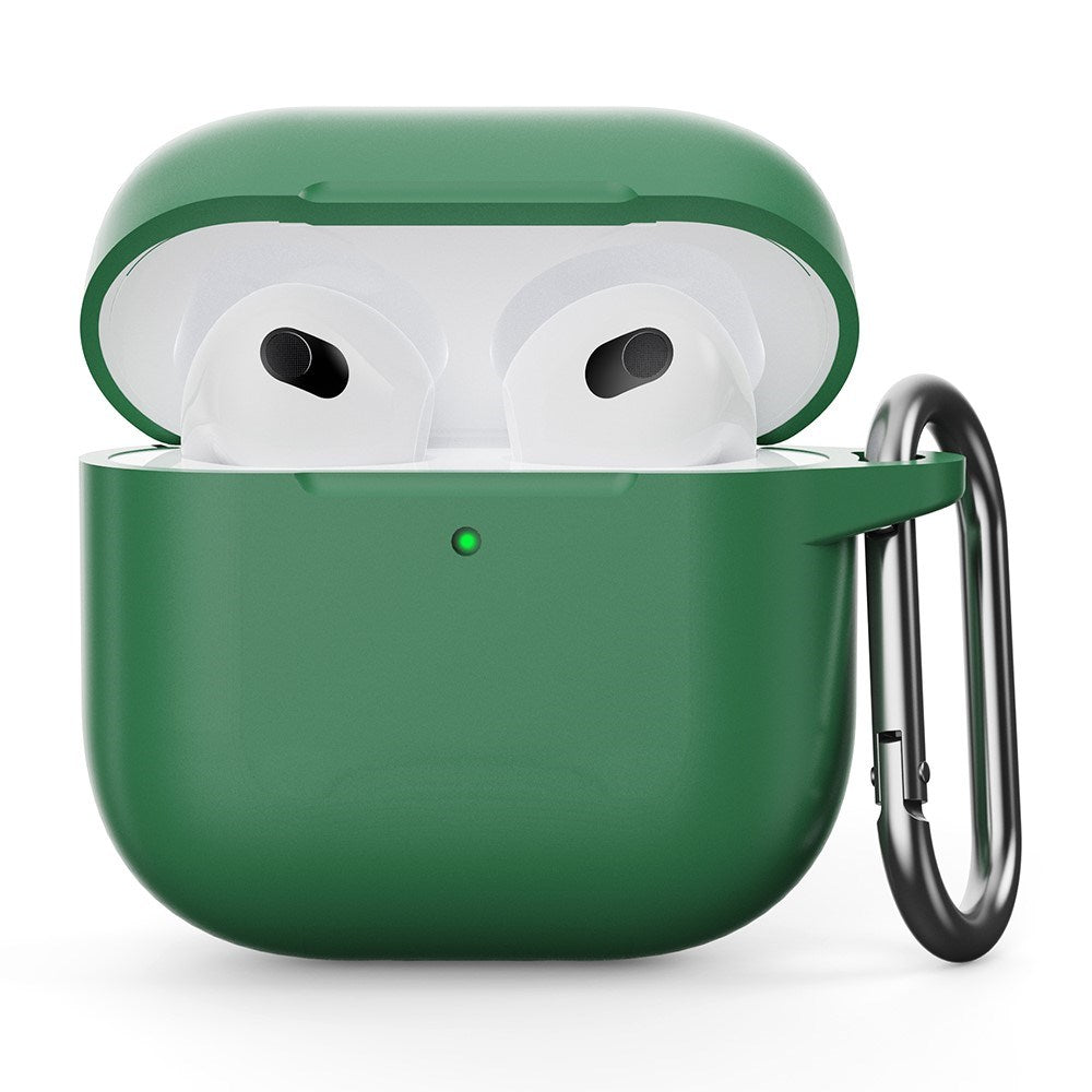 Airpods 4 Silikone Cover - Grøn