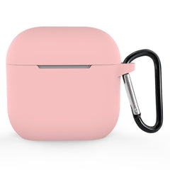 Apple AirPods (4. Gen.) Silikone Cover m. Karabinhage - Lyserød