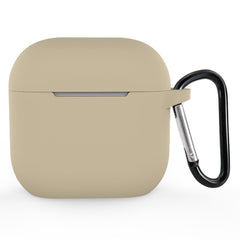 Apple AirPods (4. Gen.) Silikone Cover m. Karabinhage - Beige