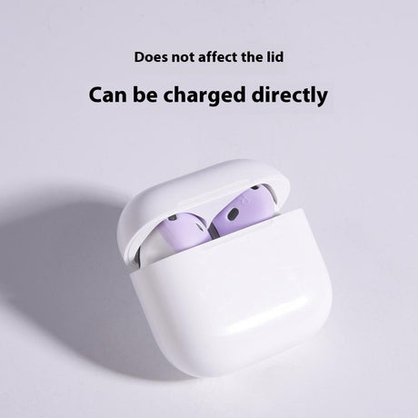 Silikone Cover til Apple AirPods (4. gen.) Ørepropper - Hvid
