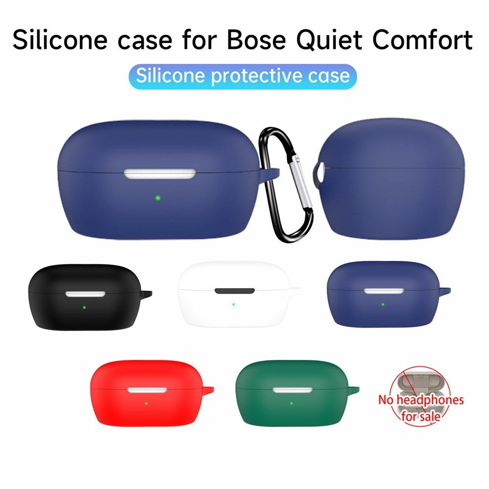 Bose QuietComfort Earbuds Silikone Cover m. Karabinhage - Blå