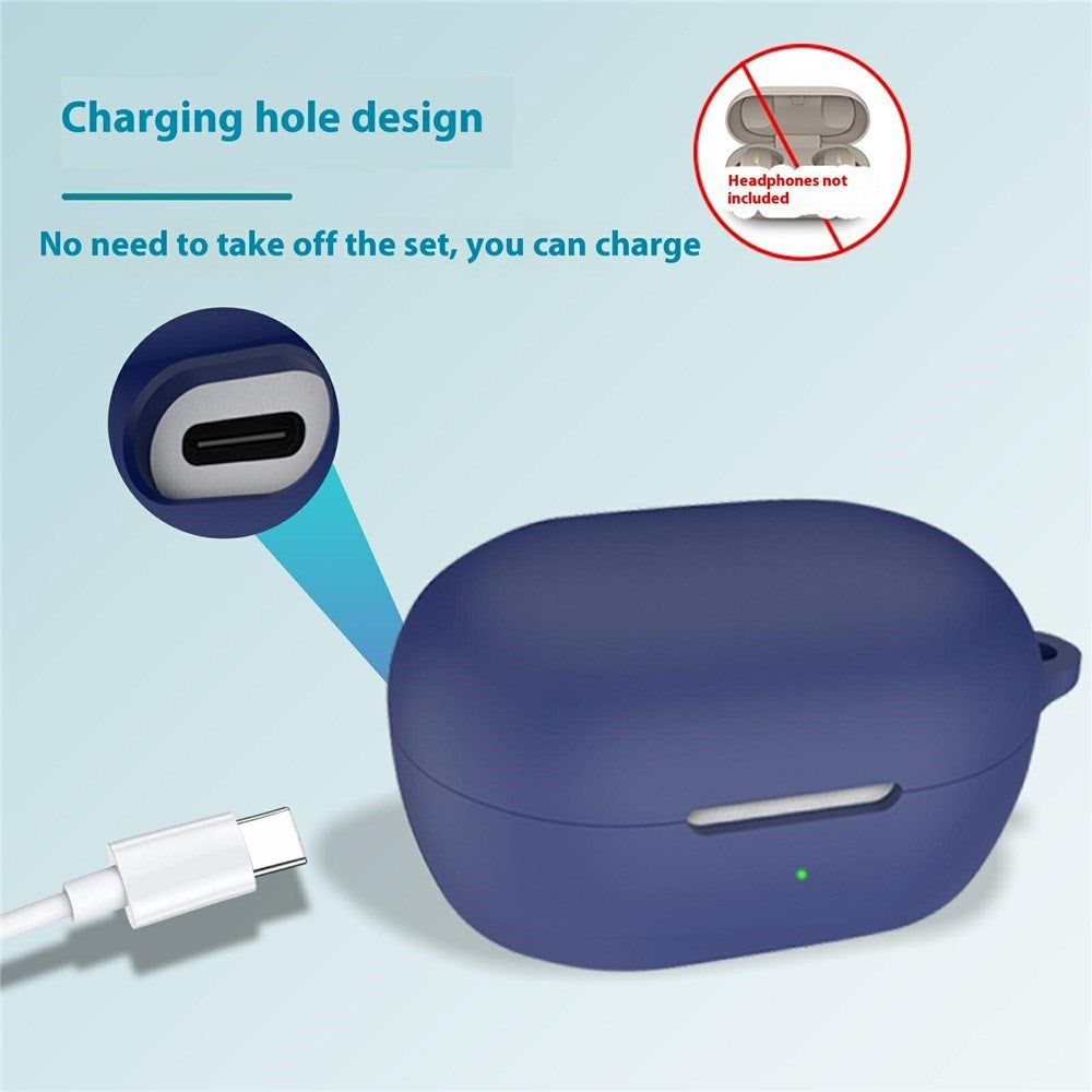 Bose QuietComfort Earbuds Silikone Cover m. Karabinhage - Blå