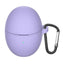 Huawei FreeBuds 6 Silikone Cover m. Karabinhage - Lavendel