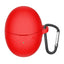 Huawei FreeBuds 6 Silikone Cover m. Karabinhage - Rød