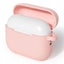 Apple AirPods Pro (3. gen.) Silikone Cover m. Karabinhage - Pink