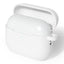 Apple AirPods Pro (3. gen.) Silikone Cover m. Karabinhage - Hvid