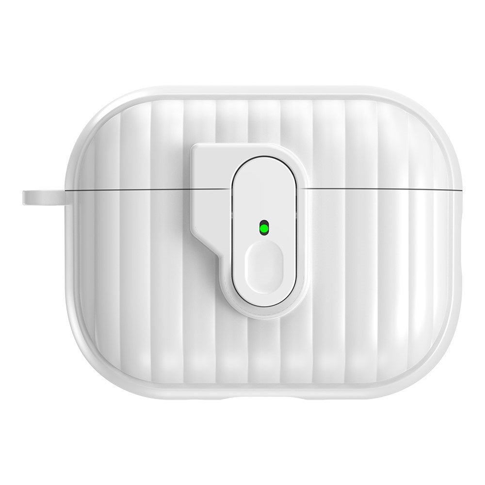 Apple AirPods Pro (3. gen.) Hybrid Plast Cover - Hvid