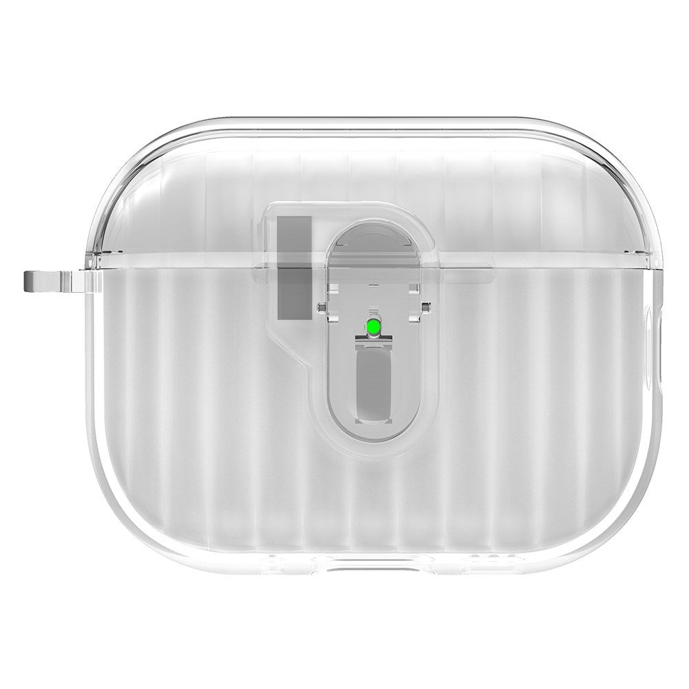 Apple AirPods Pro (3. gen.) Hybrid Plast Cover - Gennemsigtig