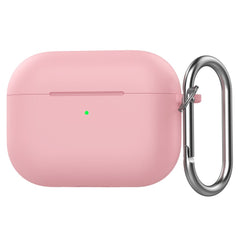 Apple AirPods Pro (3. gen.) Silikone Cover - Karabinhage - Lyserød