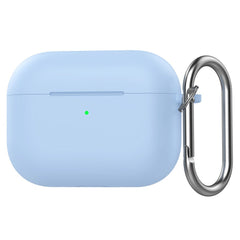 Apple AirPods Pro (3. gen.) Silikone Cover - Karabinhage - Lyseblå