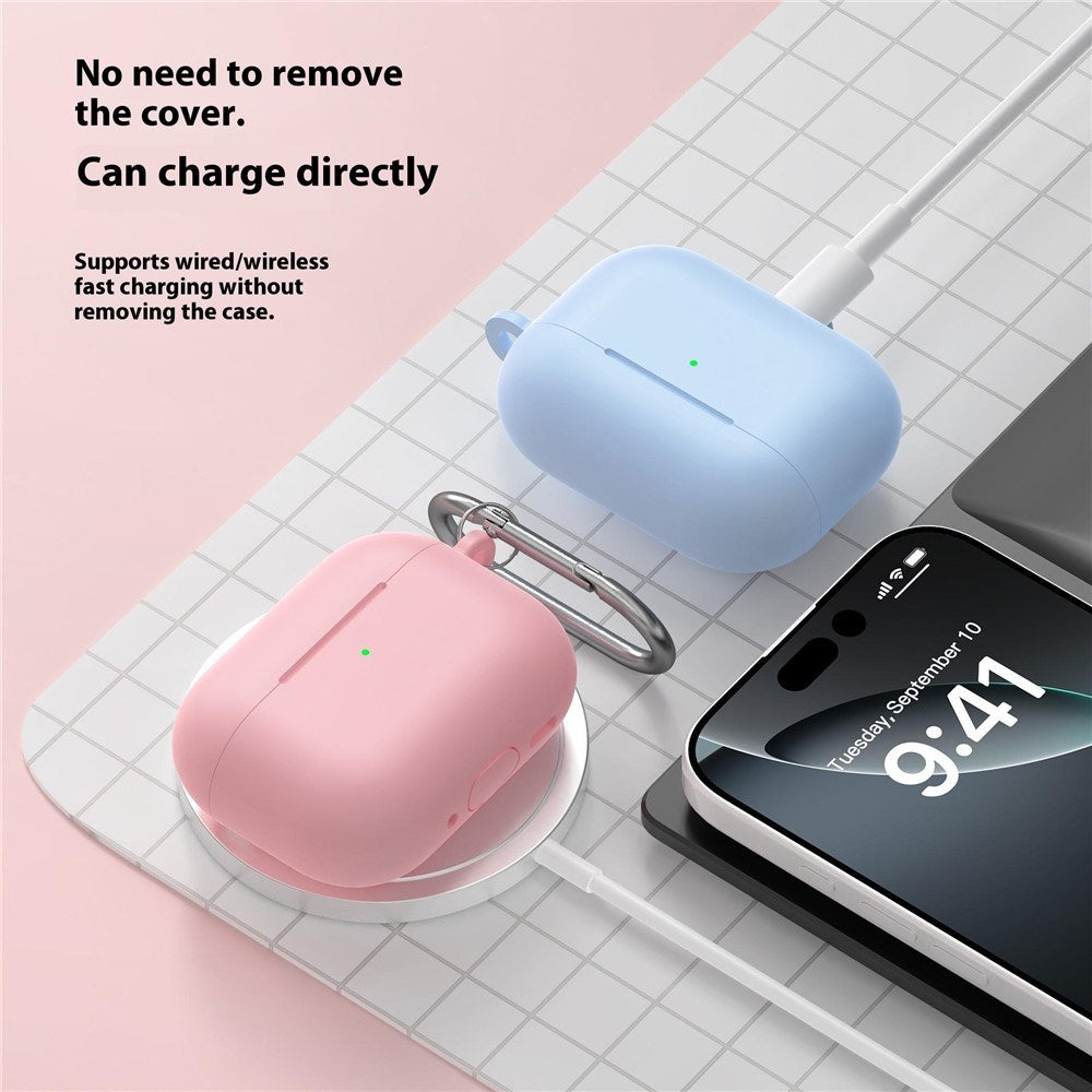 Apple AirPods Pro (3. gen.) Silikone Cover - Karabinhage - Grøn