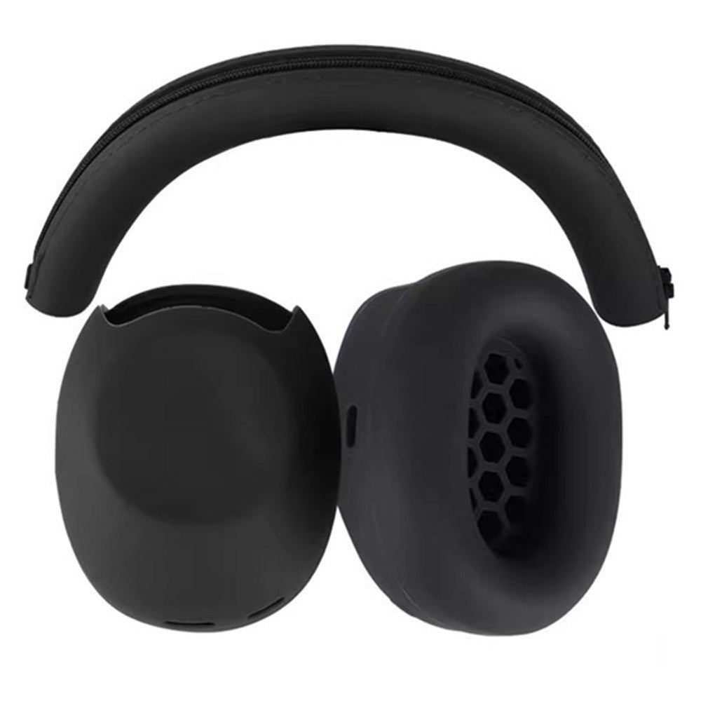 Silikone Cover til Sony WH-1000XM6 Høretelefoner - Sort