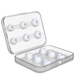 NEW BEE AirPods Pro Ørepropper S / M / L - 6 Par - Hvid