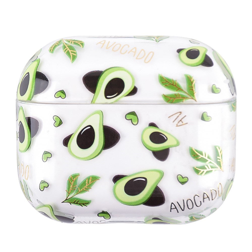 Apple AirPods (3. Gen.) Hårdt Plast Cover m. Mønster - Avocado
