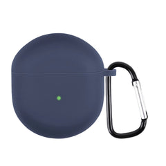 OnePlus Buds Silikone Cover m. Karabinhage - Blå