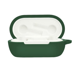 OnePlus Buds Z2 Silikone Cover m. Karabinhage - Mørkegrøn