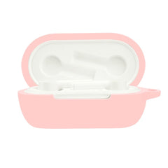 OnePlus Buds Z2 Silikone Cover m. Karabinhage - Lyserød