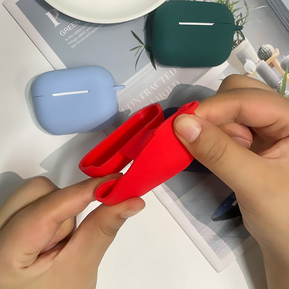 Apple Airpods Pro 2nd Gen (2022) Cover m. Karabinhage - Sort
