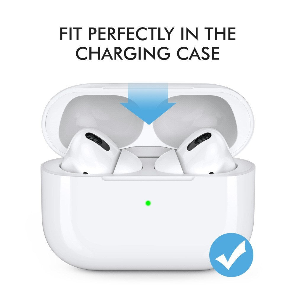 AirPods Pro (1. & 2. Gen.) AHASTYLE Silikone Ørepropper - S / M / L - Sort