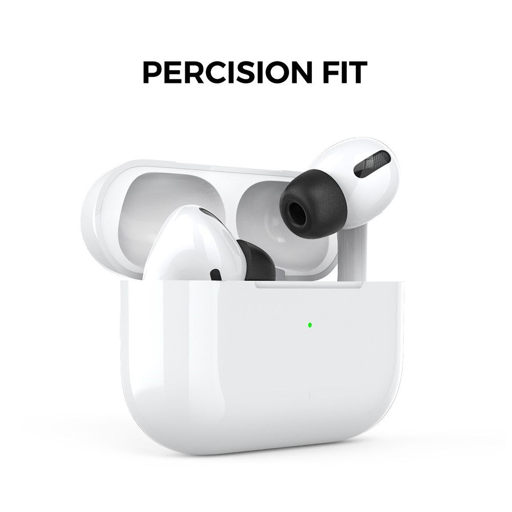 AirPods Pro (1. & 2. Gen.) AHASTYLE WG28 Memory Foam Ørepropper - Str. L - Sort