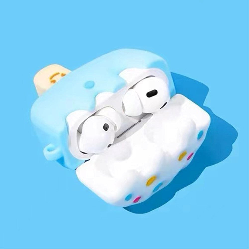 Apple AirPods Pro (1 & 2. gen.) Silikone Cover m. Karabinhage - Is
