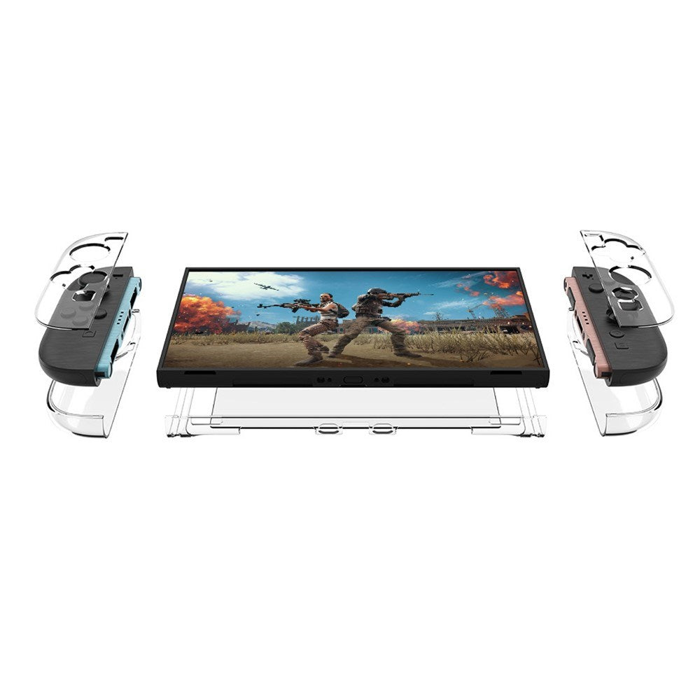 Nintendo Switch 2 Hårdt Plastik Cover - Gennemsigtig