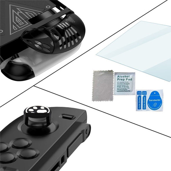 Nintendo Switch 2 - 3-i-1 Beskyttelsessæt - Gennemsigtig / Sort