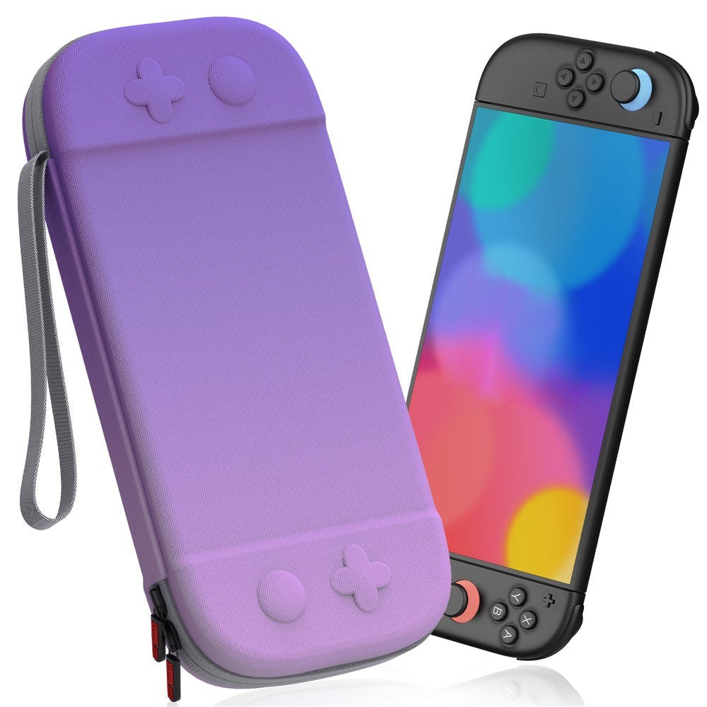 Nintendo Switch 2 Nylon Opbevaringstaske m. Strop - Lilla