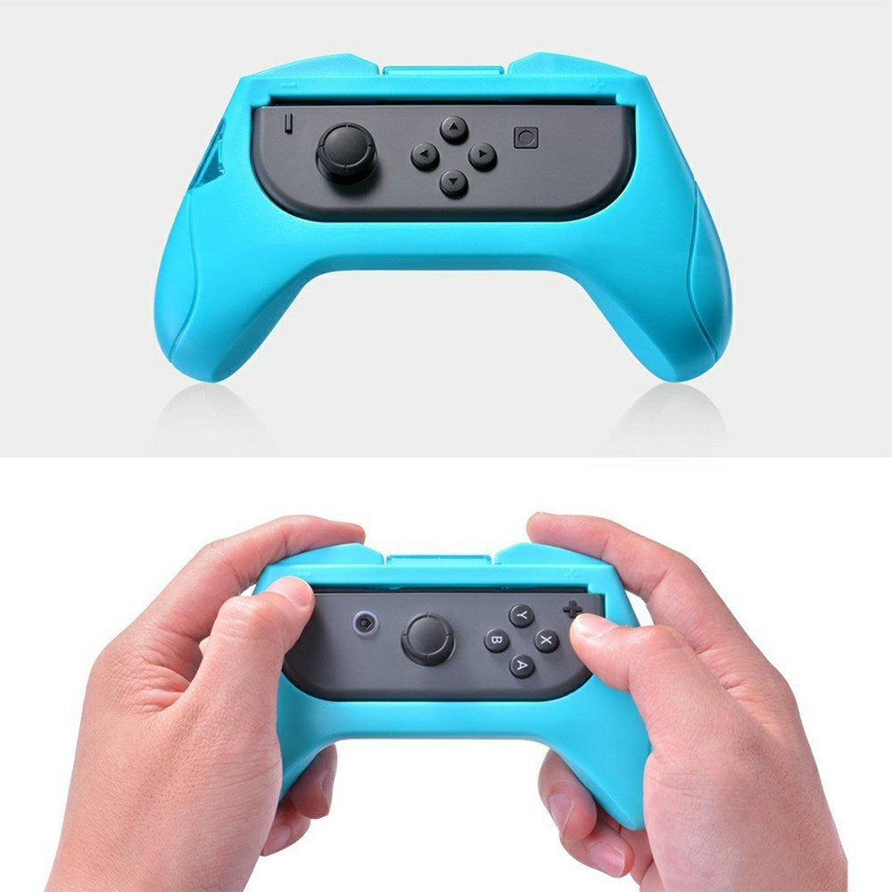 Nintendo Swich Controller Greb - 2 stk. (Blå og Rød)