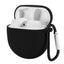 OnePlus Buds Silikone Case m. Karabinhage - Sort