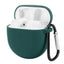 OnePlus Buds Silikone Case m. Karabinhage - Grøn