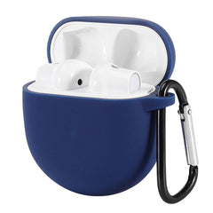 OnePlus Buds Silikone Case m. Karabinhage - Blå