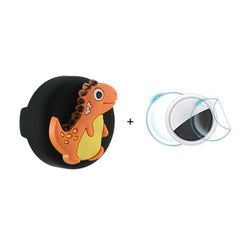 Apple AirTag Silikone Holder til Sko m. Motiv - Dinosaur
