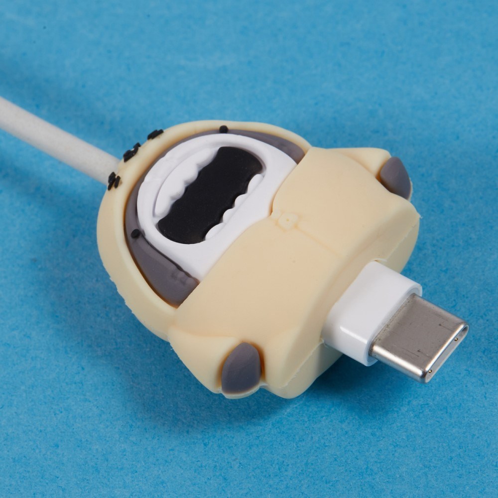 USB-C Kabelbeskytter - Sej Haj i Jakke