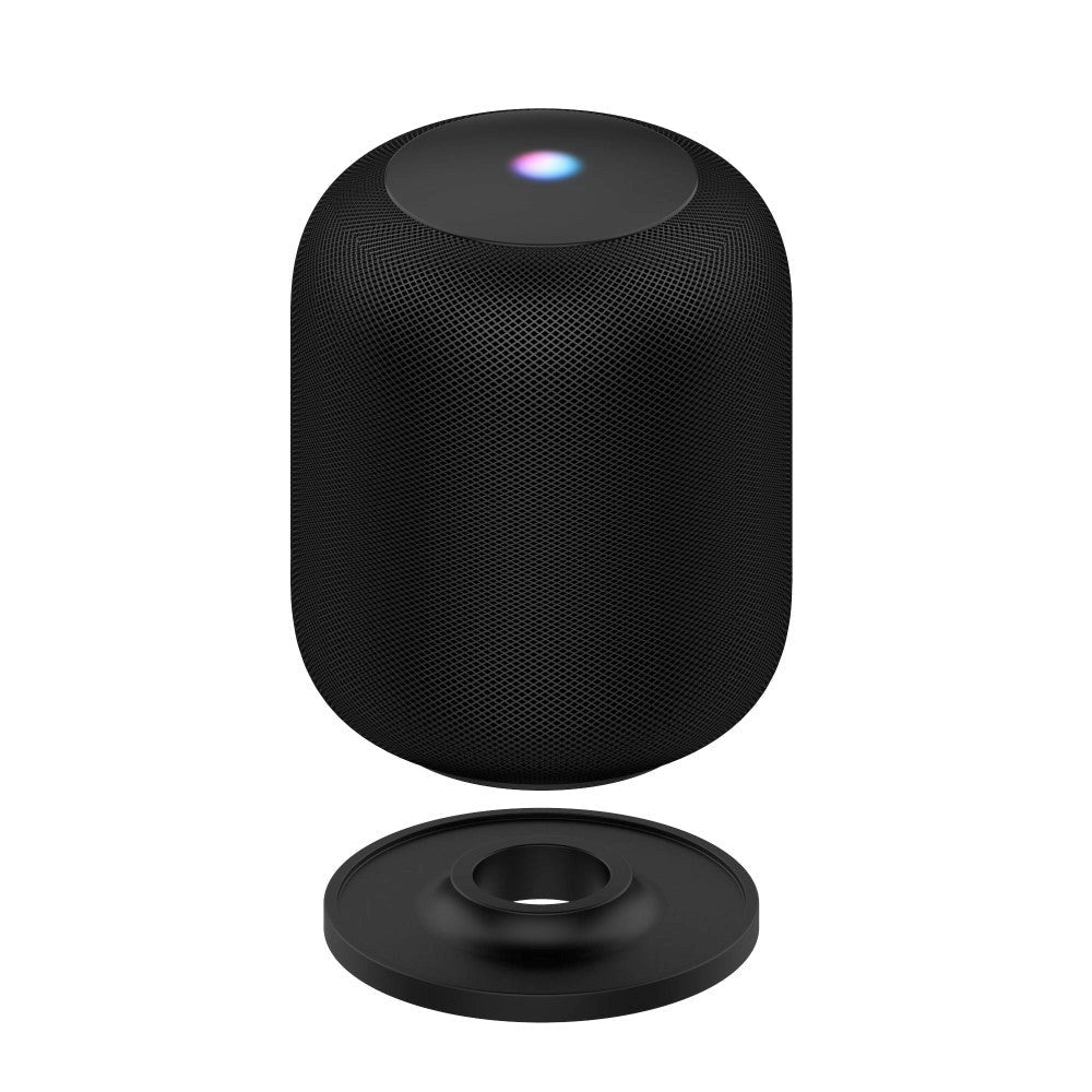 Silikone Stander til Apple HomePod - Sort