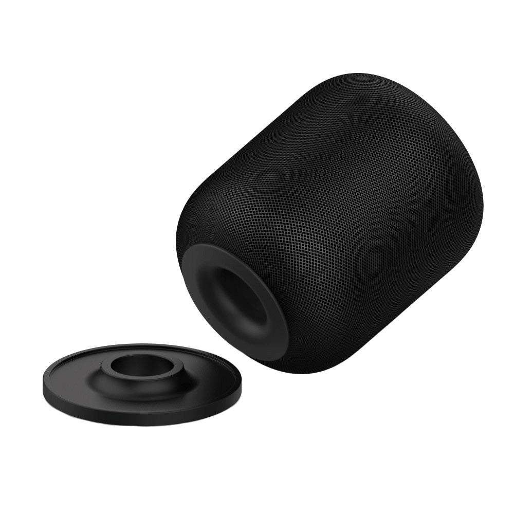 Silikone Stander til Apple HomePod - Sort