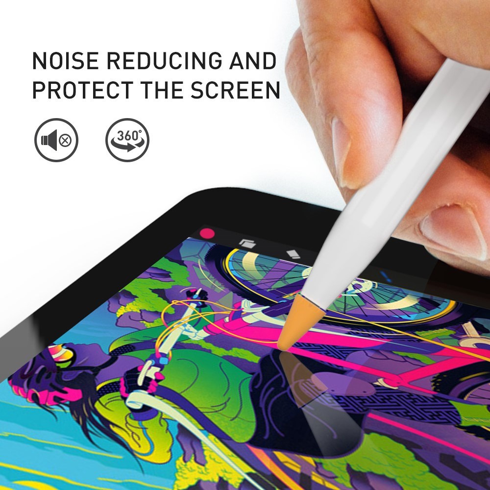 Apple Pencil 1 & 2. Gen Tip Cover 8 Stk. i Flere Farver