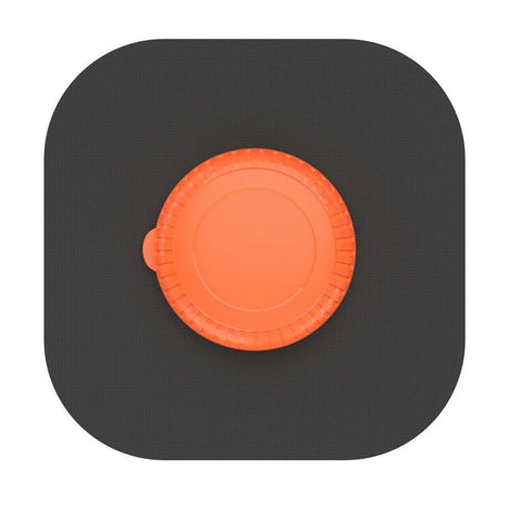 Stick-On Silikone Cover til AirTag 1. & 2. Gen. - Orange