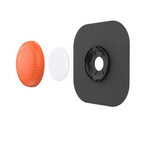 Stick-On Silikone Cover til AirTag 1. & 2. Gen. - Orange