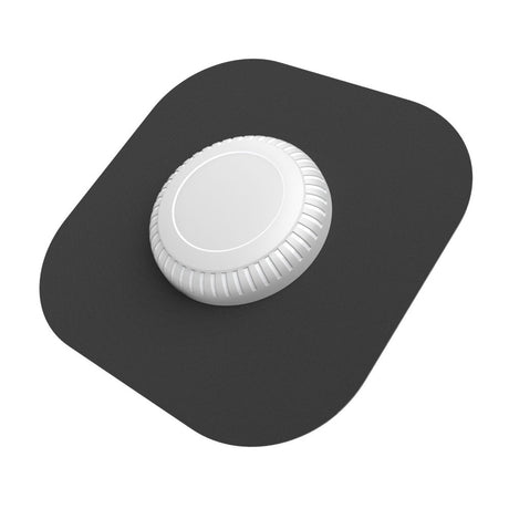 Stick-On Silikone Cover til AirTag 1. & 2. Gen. - Hvid