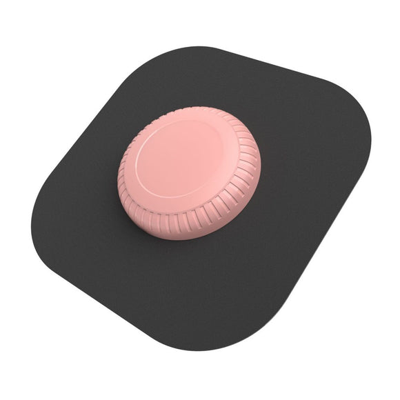Stick-On Silikone Cover til AirTag 1. & 2. Gen. - Lyserød