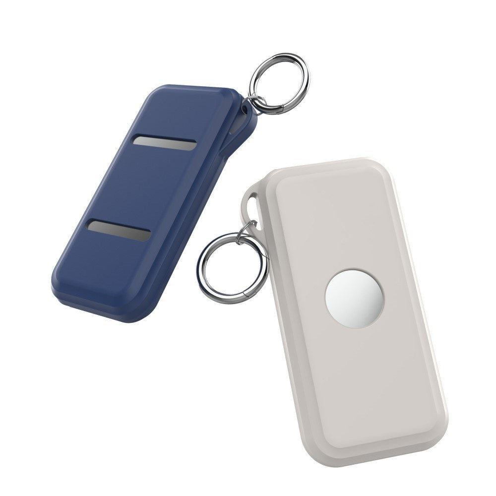 Apple Vision Pro Batteri Silikone Cover m. Nøglering - Blå