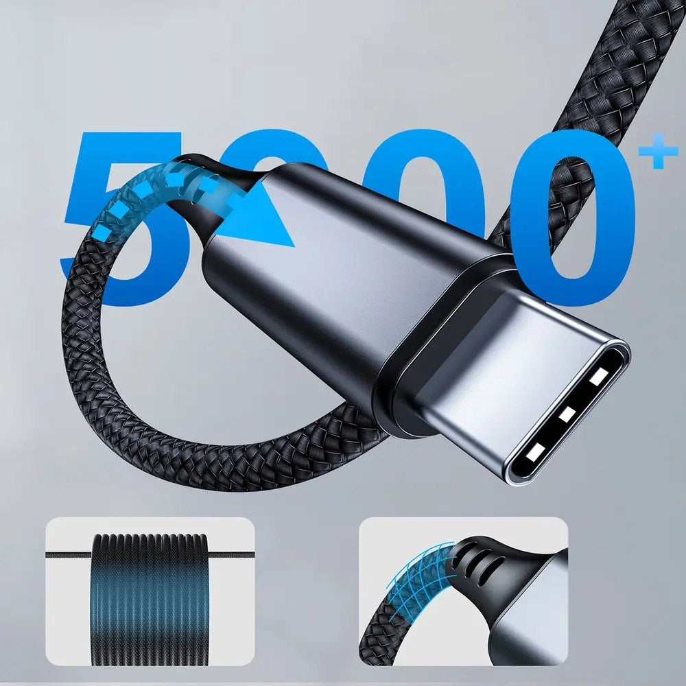 Choetech AUX006 USB-C til 3.5mm Minijack Kabel - 1m - Sort