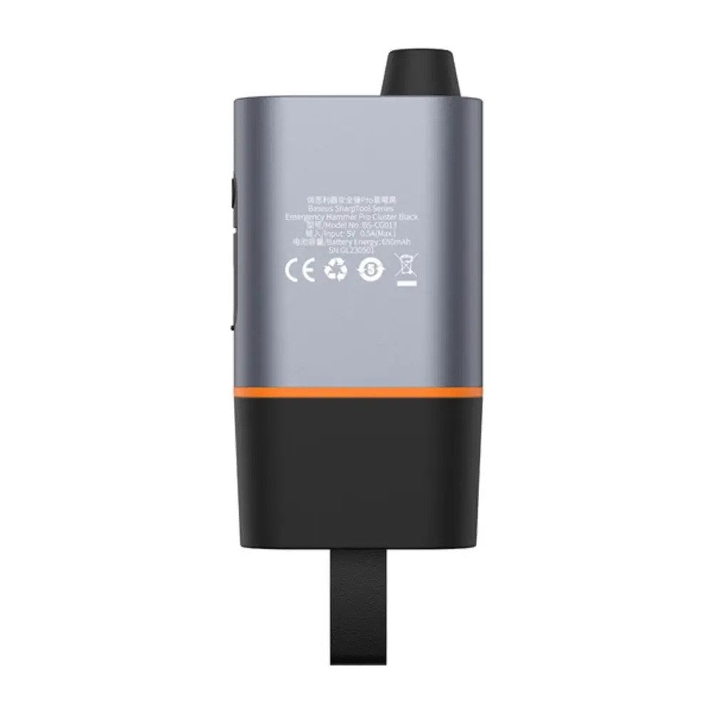 Baseus SharpTool Sikkerhedshammer - Sort