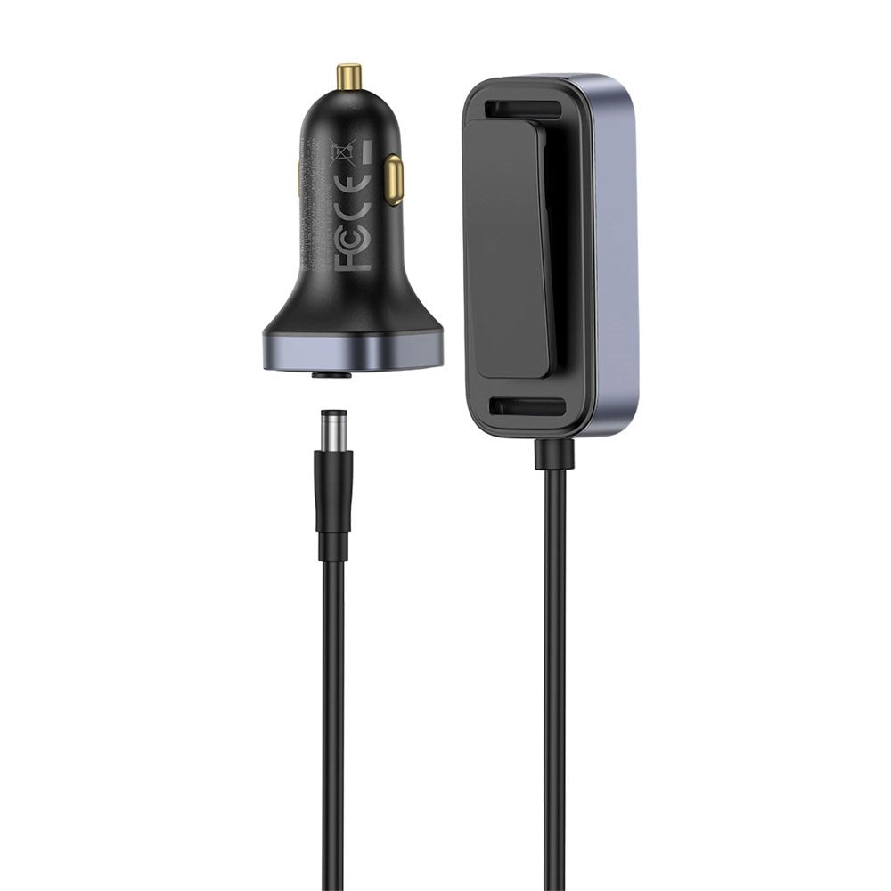 Baseus Multifunktionel Biloplader 110W m. 3 x USB-A & 3 x USB-C - 1.5m - Sort