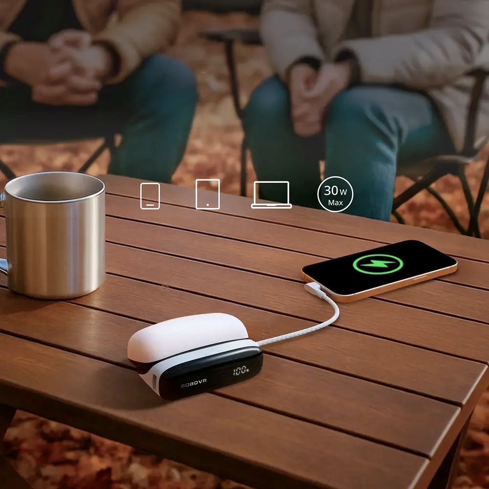 BOBOVR PD100 Batteri Opladningsdock til B100 VR Batteri - Hvid
