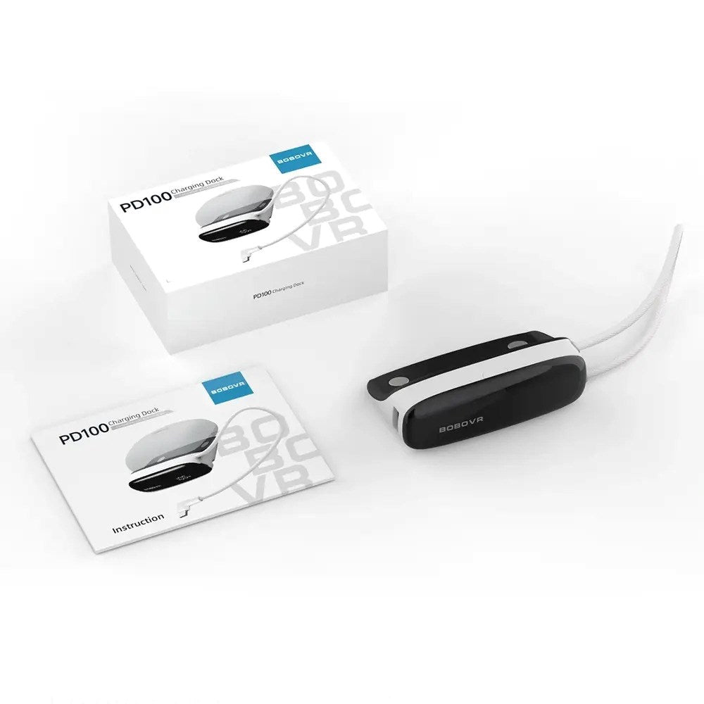 BOBOVR PD100 Batteri Opladningsdock til B100 VR Batteri - Hvid