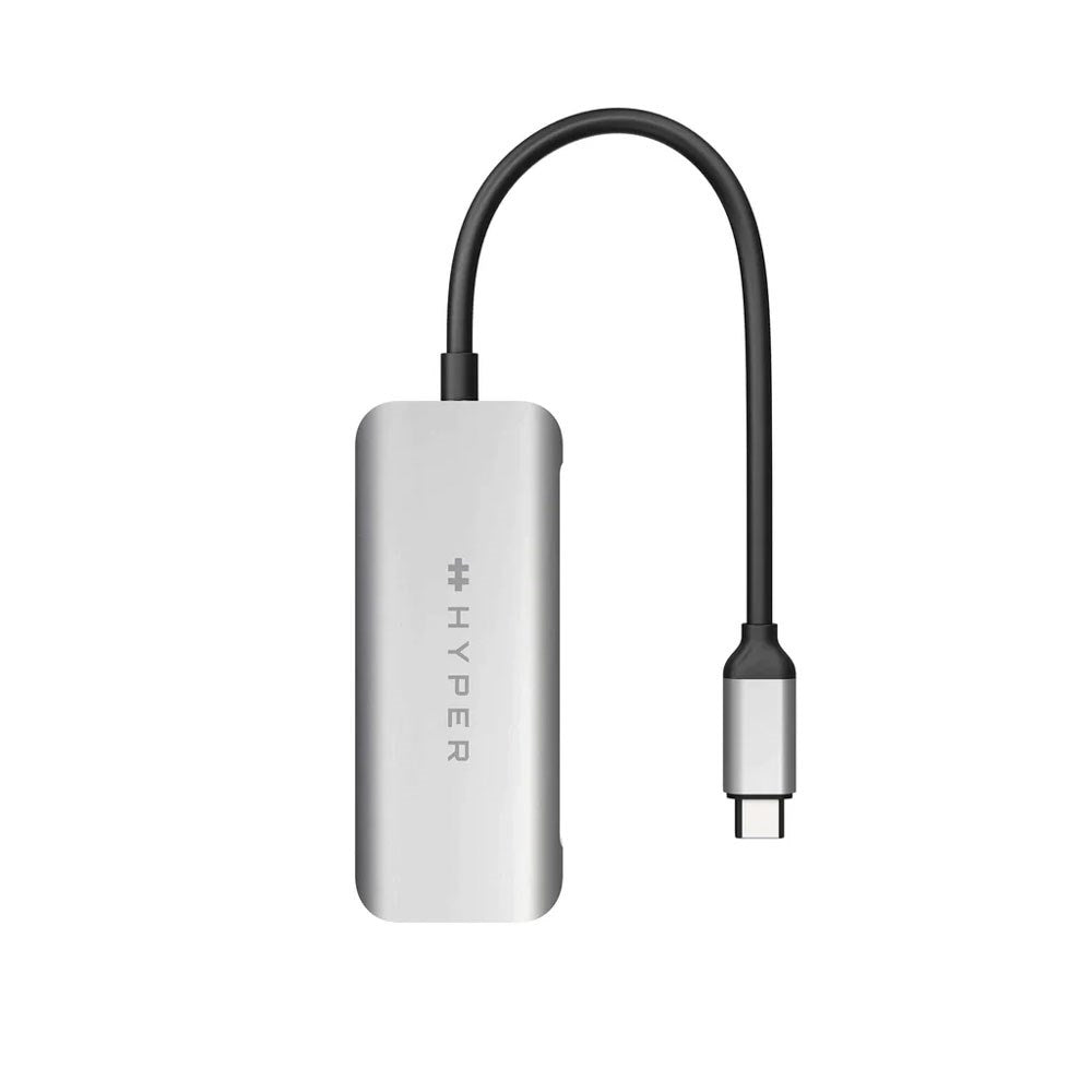 Hyper HyperDrive 100W 4-i-1 USB-C Hub - Grå