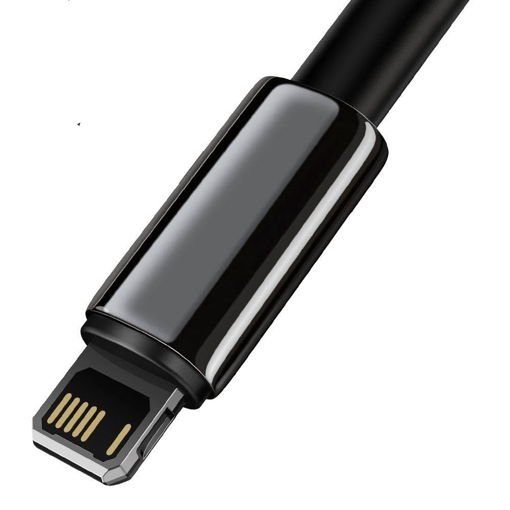 Baseus 12W USB-A til Lightning Kabel (480Mbps) - 1m - Sort